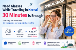 Read more about the article Need Glasses in Korea? You Can Get Them in 30 Minutes