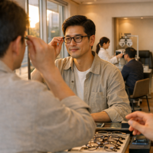 Read more about the article 얼굴형에 맞는 안경 고르는 팁